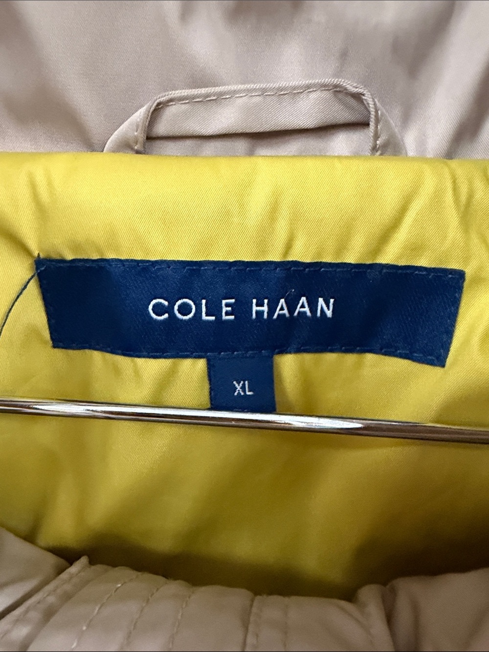 Neutral Cole Haan  Beige Lightweight Women's Coat - Brand: - Picture 3 of 10